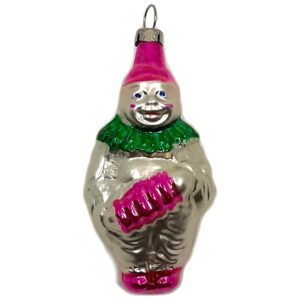 Clown with banjo