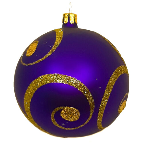 Ornamental ball purple