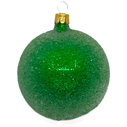 Glitzerkugel grasgrün