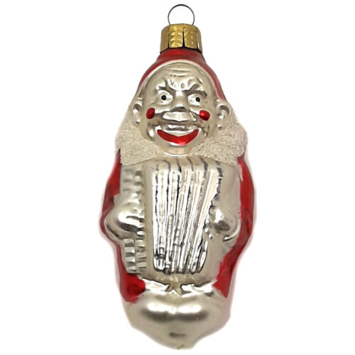 Clown with accordion