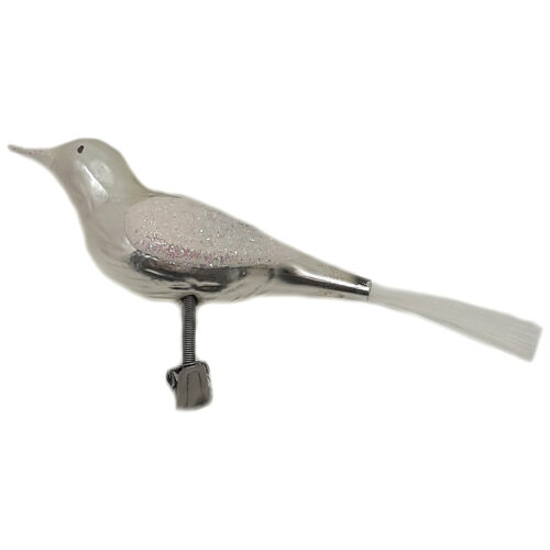 Glasvogel mit Glitzer