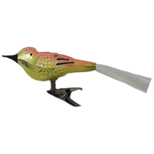 Glass bird with short beak