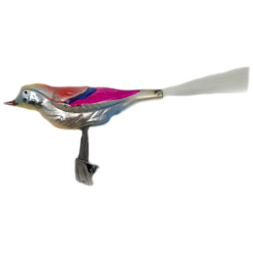 Glass bird with short beak