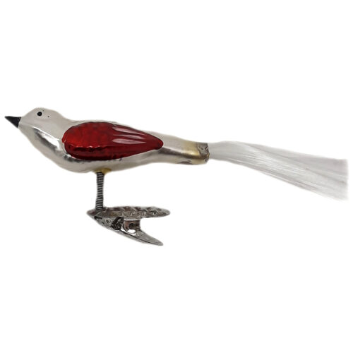 Glass bird with short beak