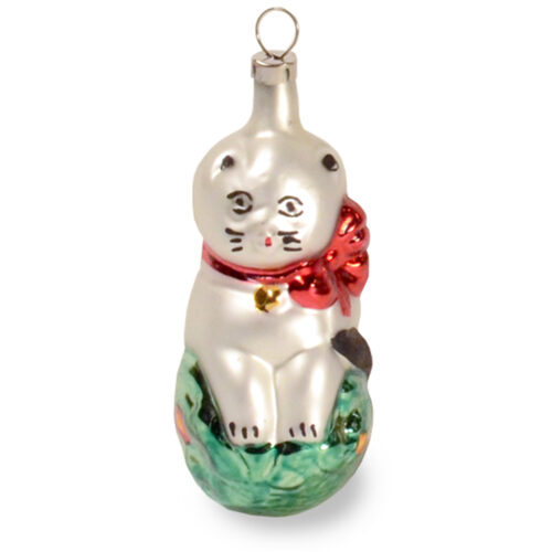 Katze mit Schleifchen