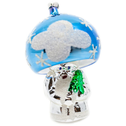 Mushroom with Santa Claus