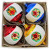Reflective balls set of 4
