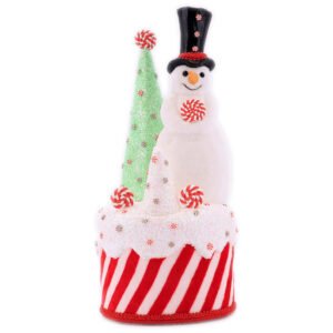 Snowman cake