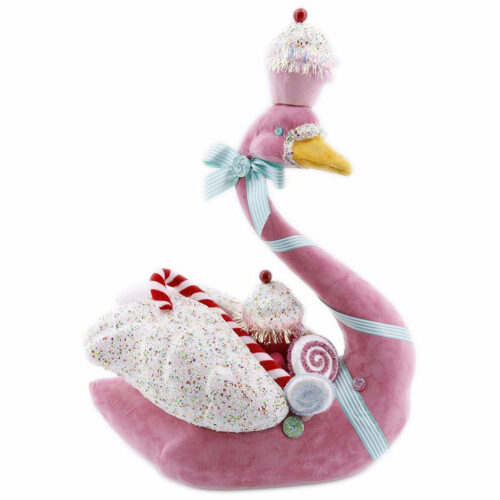 Swan cupcake