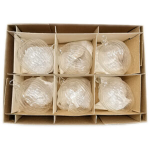 24 large straw stars