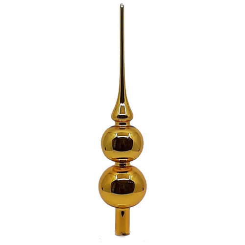Christmas tree topper large with 2 baubles