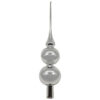 Christmas tree topper large with 2 baubles