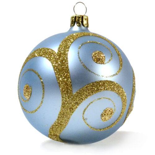 Ornamental ball light blue