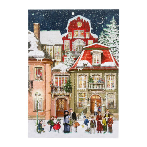 Advent calendar townhouses