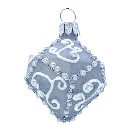 Weihnachtsschmuck Diamant silber