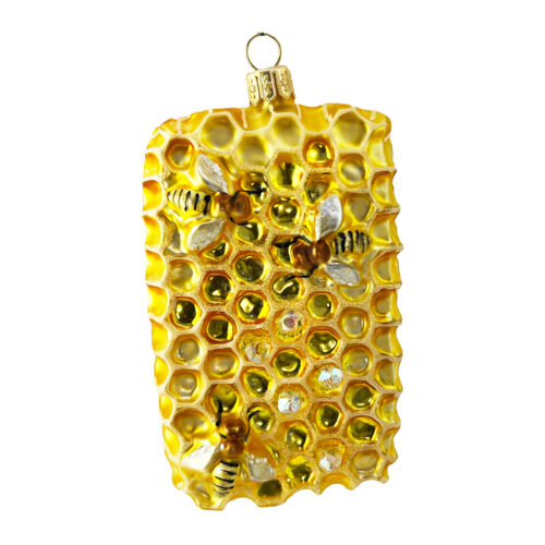 Weihnachtsschmuck Bienenwaben