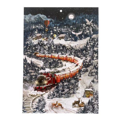 Advent calendar train