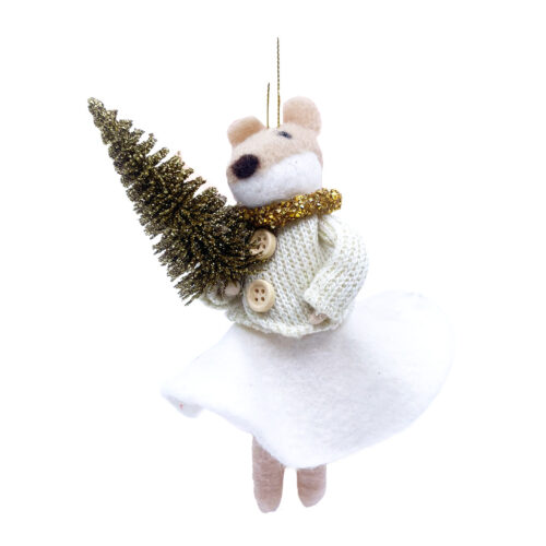 Felt mouse with green jacket (Kopie) (Kopie) (Kopie) (Kopie)