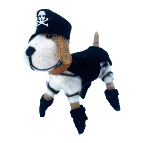 Filz Piratenhund