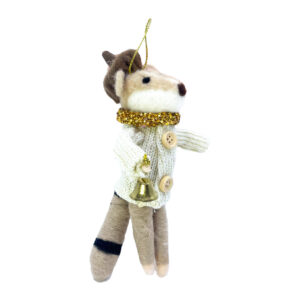 Filzmaus mit Pulli und Glocke seite 2