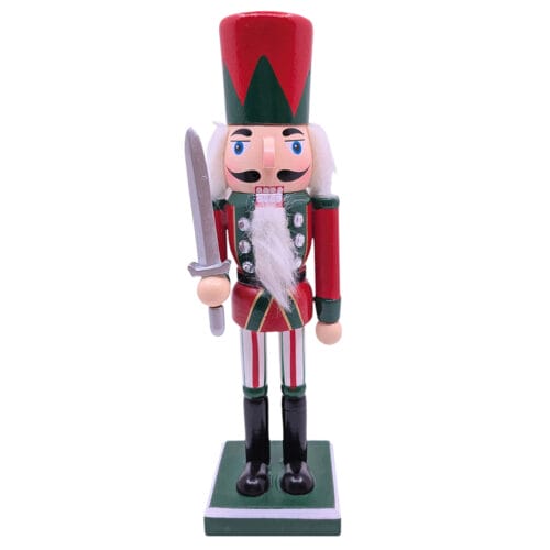 Nussknacker mit Schwert 26 cm
